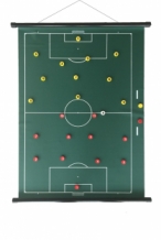 52 x 74 cm - Oprolbaar magnetisch coachbord voetbal